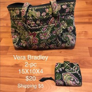 Vera Bradley purse 2-pc